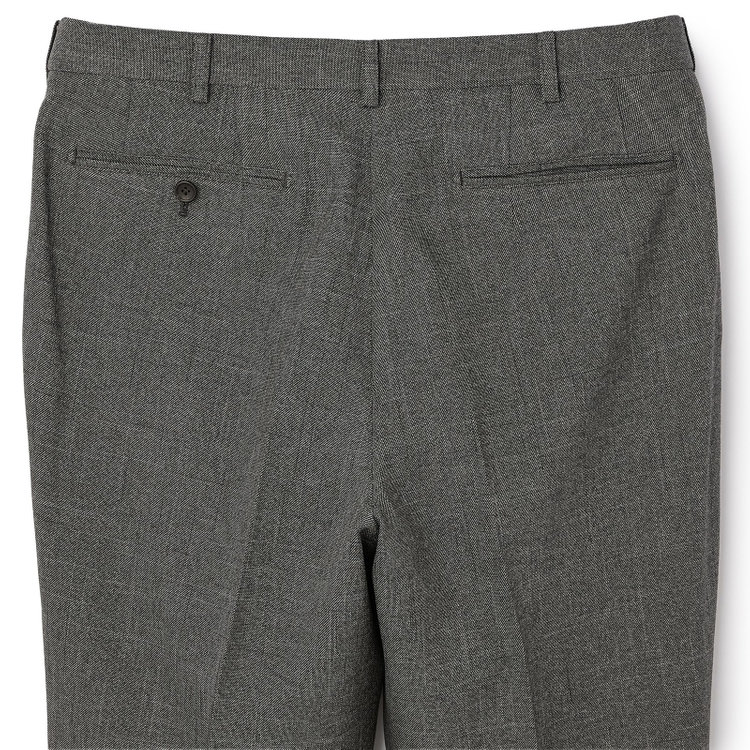 シルバーライン 【5DAYS CLOSET】【RBC】【秋冬】TUMUGITO 1タックテーパードパンツ セットアップ対応/ グレー×ツイル /ウエストムーブ /ウォッシャブル ※裾上げ必要 グレー中間
