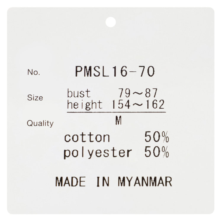 シルバーライン 【SL/7分袖】バンドカラーブラウス/グレー×ドビー小紋/TOUGH BUTTON・NON IRON グレー淡色