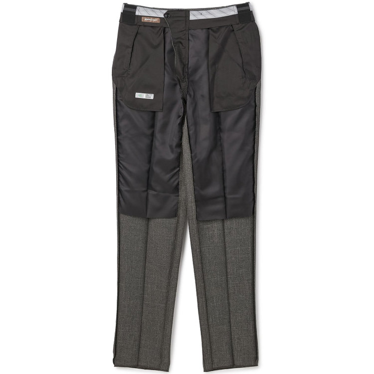 シルバーライン 【5DAYS CLOSET】【RBC】【秋冬】TUMUGITO 1タックテーパードパンツ セットアップ対応/ グレー×ツイル /ウエストムーブ /ウォッシャブル ※裾上げ必要 グレー中間
