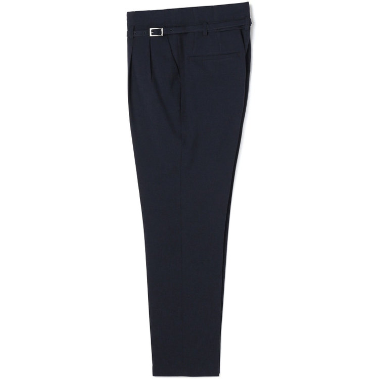 シルバーライン 【SILVER LINE】【年間】1釦シングルパンツスーツ/ネイビー/ウォッシャブル/Naturemier/4S SUSTAINABILITY&ECOLOGY FABRIC/※パンツ裾上げ済仕様 紺中間