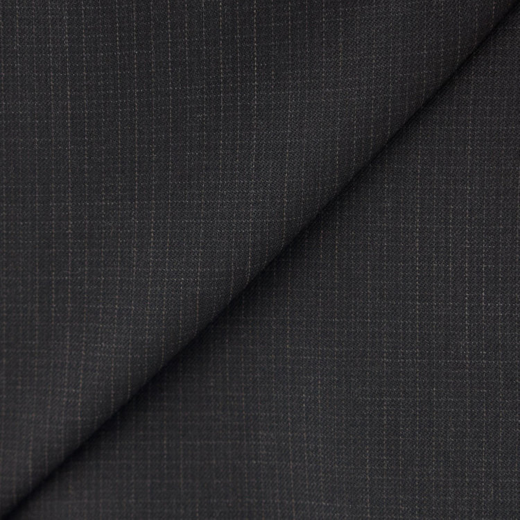 ブラックライン 【発送在庫あり】【KSW】【年間】2釦シングルスーツ 0タック/ダークグレー×チェック/ウォッシャブルパンツ/※裾上げ必要 黒