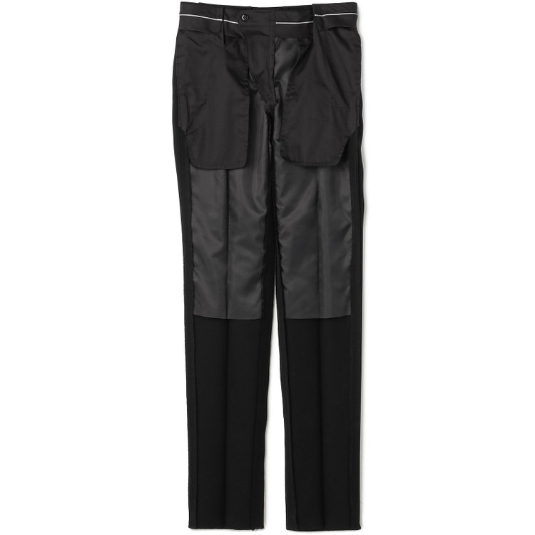 シルバーライン 【CLASSICO TAPERED】【年間】【フォーマル対応可】2釦シングルフォーマルスーツ 1タック/ブラック×ソリッド/BISHU JAPAN FABRIC Super100's/ウエストサイドアジャスター仕様/※裾上げ必要 黒