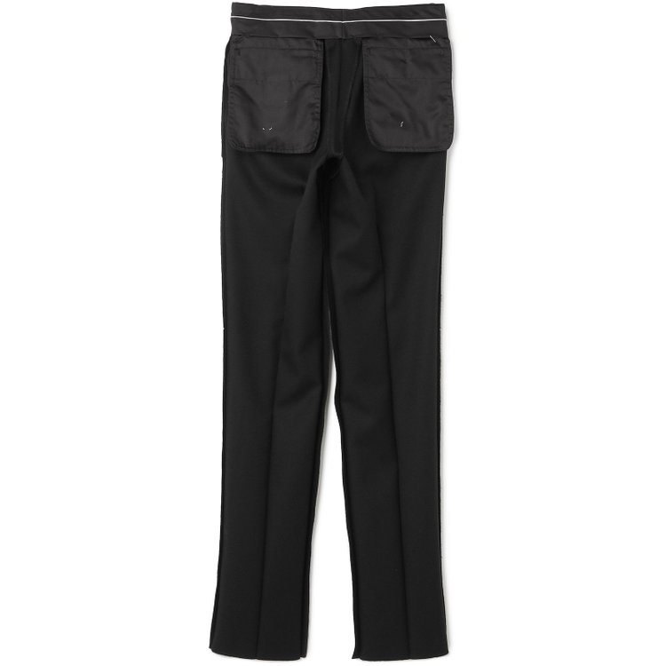 シルバーライン 【CLASSICO TAPERED】【年間】【フォーマル対応可】2釦シングルフォーマルスーツ 1タック/ブラック×ソリッド/BISHU JAPAN FABRIC Super100's/ウエストサイドアジャスター仕様/※裾上げ必要 黒