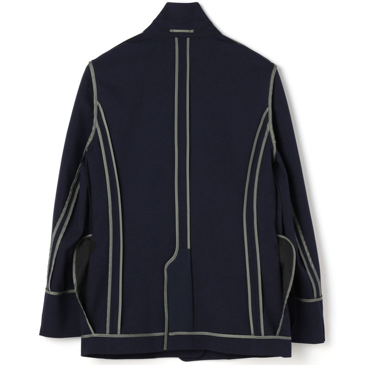 シルバーライン 【SILVER LINE】【年間】1釦シングルパンツスーツ/ネイビー/ウォッシャブル/Naturemier/4S SUSTAINABILITY&ECOLOGY FABRIC/※パンツ裾上げ済仕様 紺中間