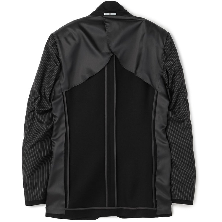 シルバーライン 【CLASSICO TAPERED】【年間】【フォーマル対応可】2釦シングルフォーマルスーツ 1タック/ブラック×ソリッド/BISHU JAPAN FABRIC Super100's/ウエストサイドアジャスター仕様/※裾上げ必要 黒