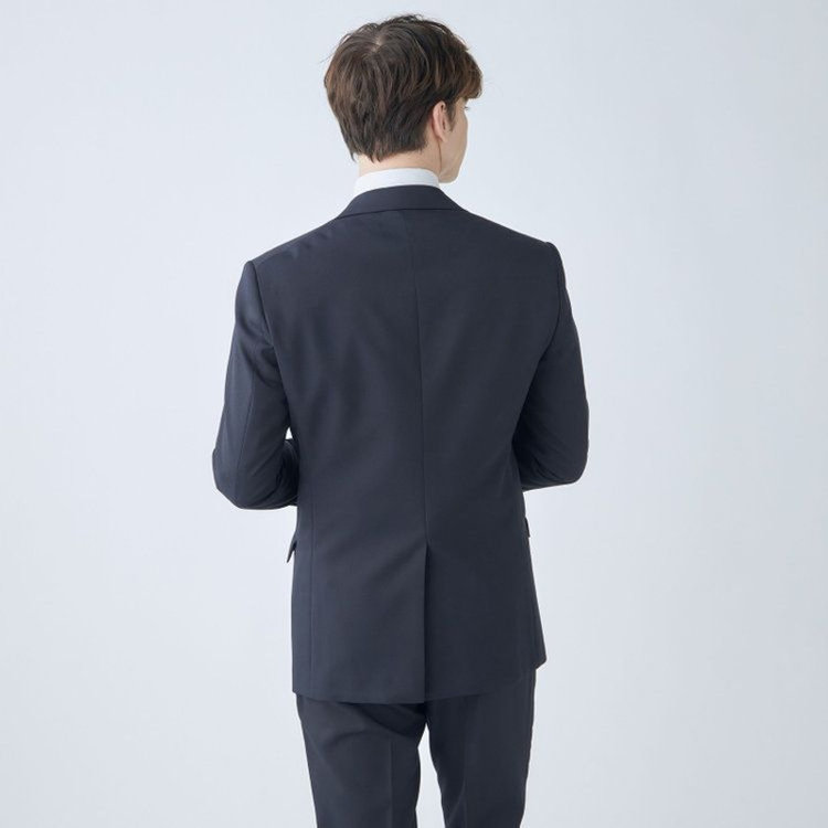 ブラックライン 【KSW】【年間】2釦シングルスーツ 0タック/ネイビー/※裾上げ必要 紺濃色