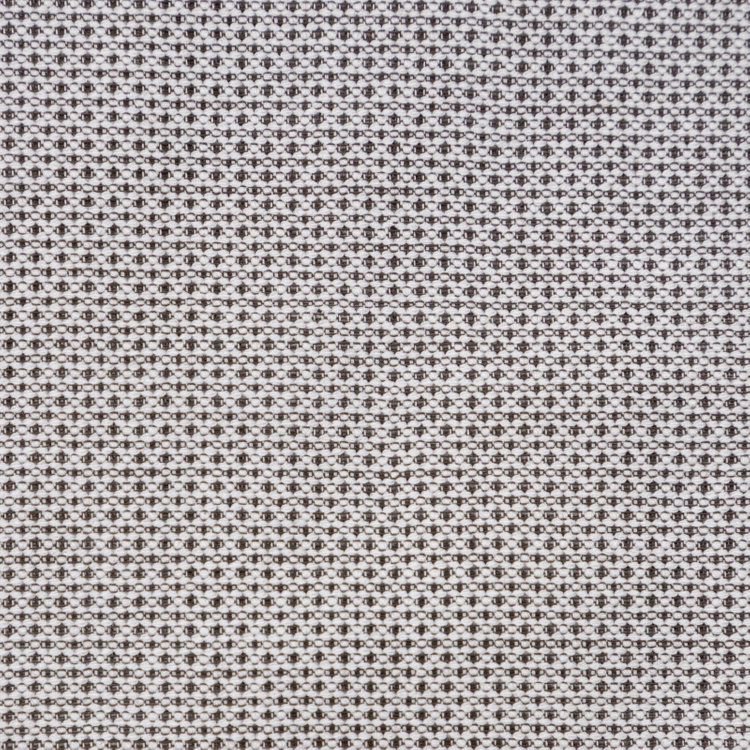 シルバーライン 【発送在庫あり】【CLASSICO TAPERED】ホリゾンタルワイドドレスワイシャツ/ブラウン×レノクロス(からみ織り) 茶中間