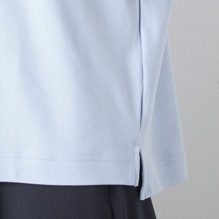 シルバーライン 【発送在庫あり】【スーツ屋が作った】BIZ Tシャツ/ブルー 青中間