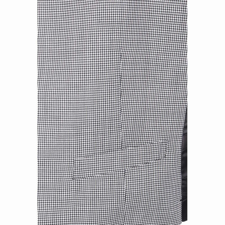 ブラックライン 【BL】【年間】リバーシブルジレ(ベスト)/グレー＆ブラック×ハウンドトゥース＆ブラック ブラック系(黒)