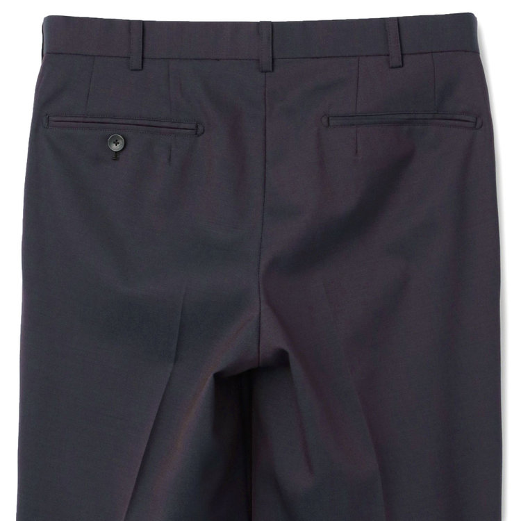 シルバーライン 【CLASSICO TAPERED】【秋冬】6釦2掛けダブルスーツ 2タック/ブラウン/チェンジポケット/ウエストムーブ/NEW ZEALAND WOOL MIX/※裾上げ必要 茶中間