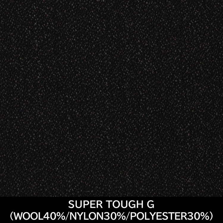 スーツセレクト 【国内縫製】【MEN'S】【パターンオーダー】【SLIM TAPERED】【秋冬】スーツ/ダークグレーブラウン/SUPER TOUGH G (WOOL40%/NYLON30%/POLYESTER30%) ブラウン系(茶)