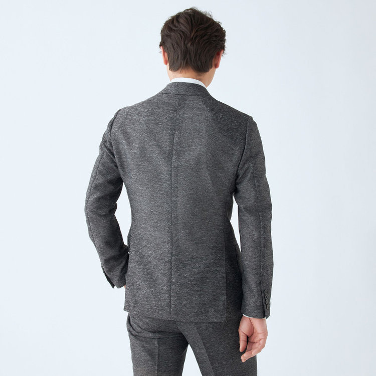 シルバーライン 【RBC】【春夏】ポリエステル2釦ジャケット/ブラック/4S SUSTAINABILITY&ECOLOGY FABRIC 黒