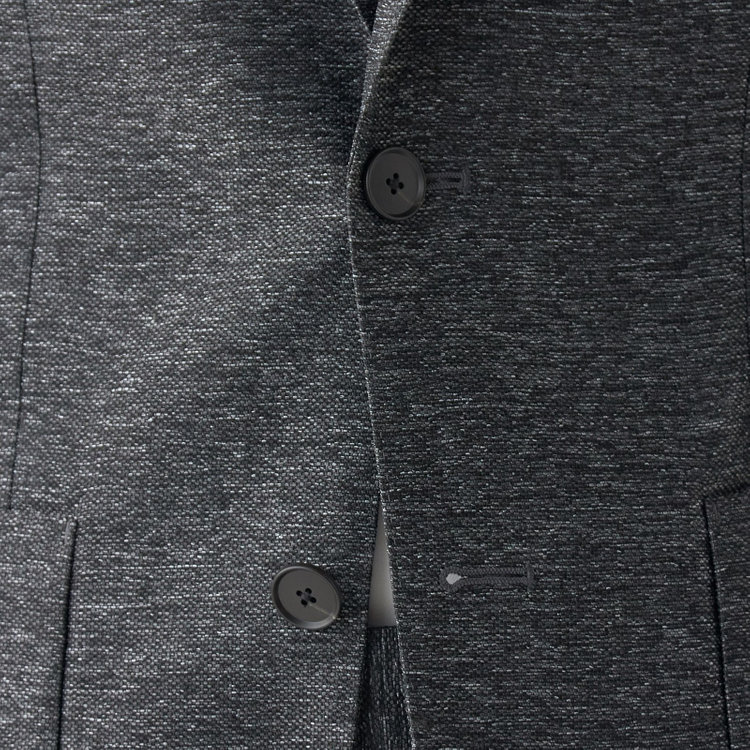 シルバーライン 【RBC】【春夏】ポリエステル2釦ジャケット/ブラック/4S SUSTAINABILITY&ECOLOGY FABRIC 黒