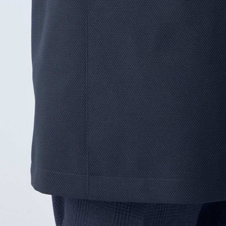 シルバーライン 【発送在庫あり】【SL】レイヤードスタンドカラーコート/ネイビー/WATERPROOF 紺中間