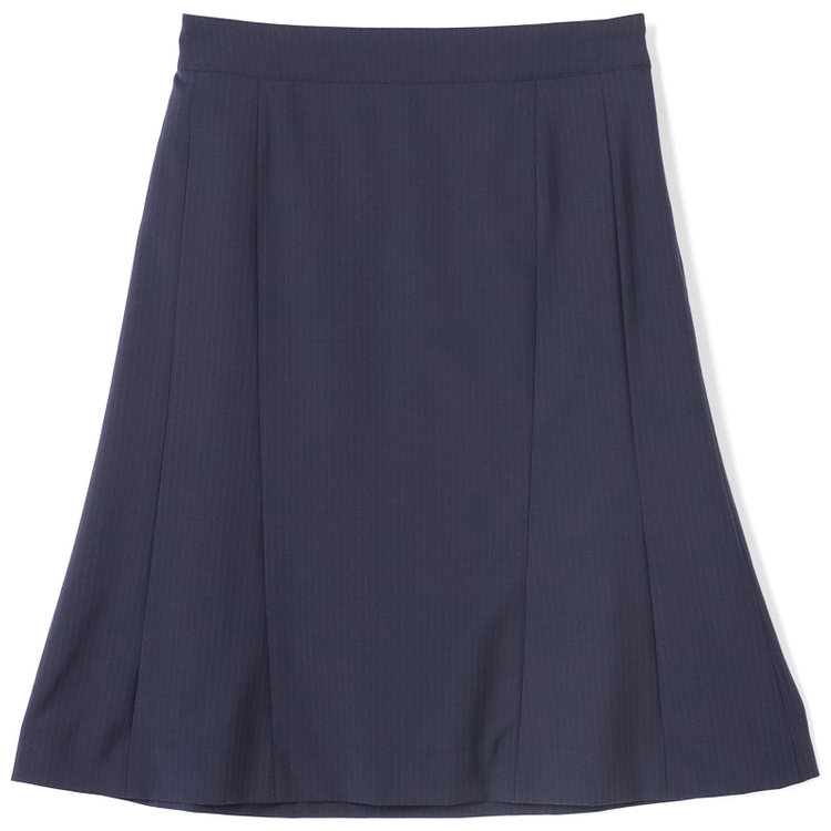 スーツセレクト 【SUIT SELECT×Samantha Thavasa】【年間】Aラインスカート/ネイビー×ストライプ/4S/マシンウォシャブル その他