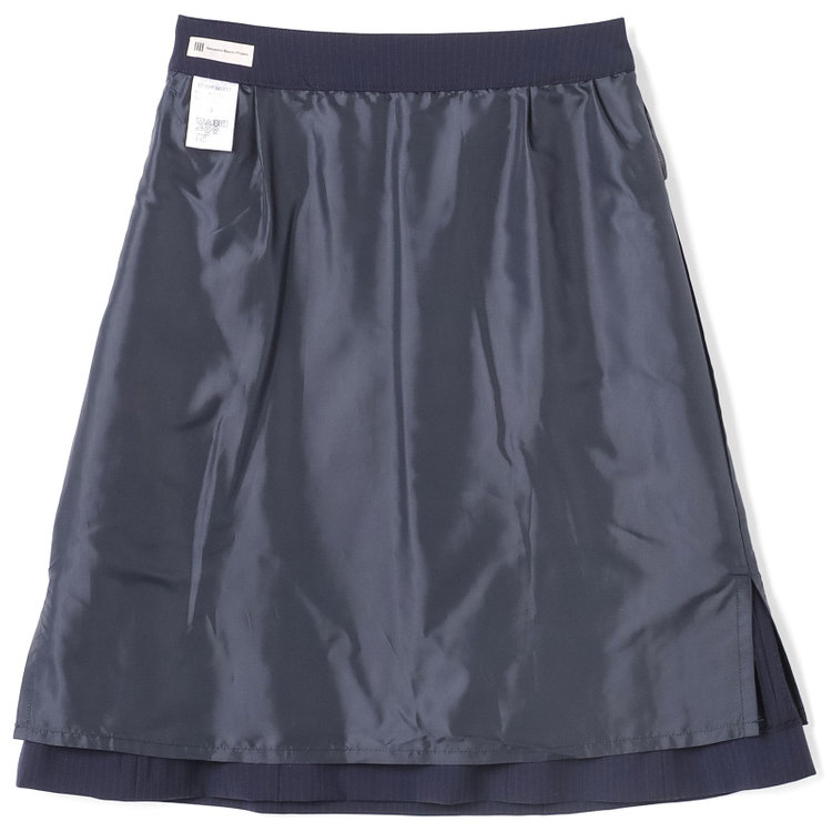 スーツセレクト 【SUIT SELECT×Samantha Thavasa】【年間】Aラインスカート/ネイビー×ストライプ/4S/マシンウォシャブル その他