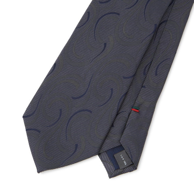 シルバーライン 【SILVER LINE】シルクネクタイ 8.0cm幅/グレー その他