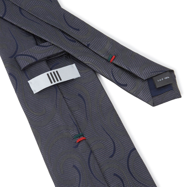 シルバーライン 【SILVER LINE】シルクネクタイ 8.0cm幅/グレー その他