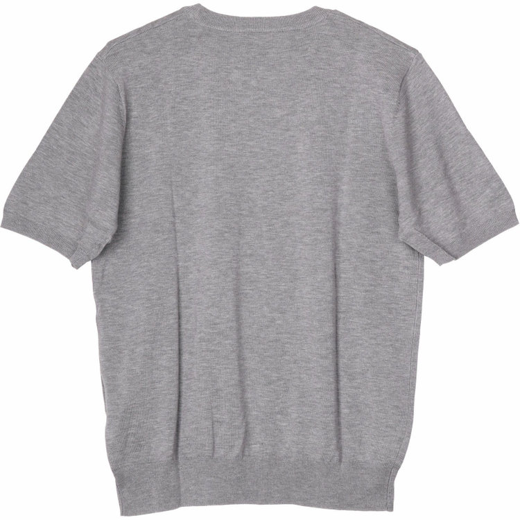 スーツセレクト 【WEB限定/OUTLET】【発送在庫あり】【RBC】【半袖】クルーネックニットTシャツ/グレー グレー系(灰)