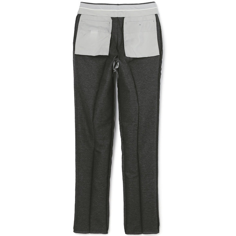 シルバーライン 【5DAYS CLOSET】【RBC】【春夏】1タックテーパードパンツ/グレー×レノクロス/ウエストムーブ仕様/4S SUSTAINABILITY&ECOLOGY FABRIC/※裾上げ必要 グレー濃色