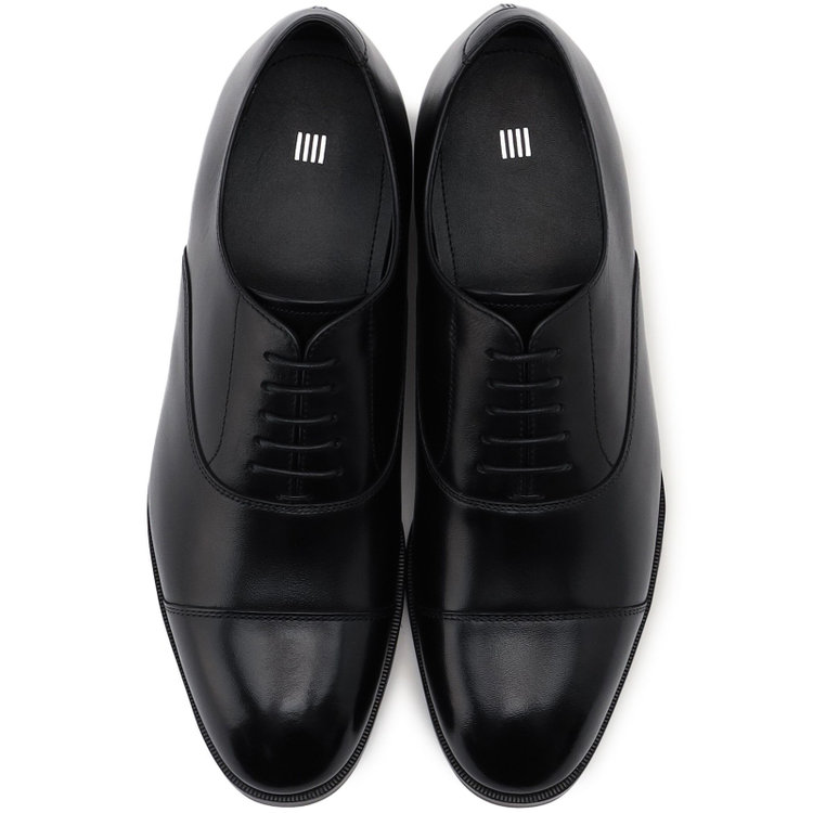 スーツセレクト 【発送在庫あり】【BL】ストレートチップドレスシューズ/ブラック/牛革(LWG)/マッケイ製法/Vibram 黒