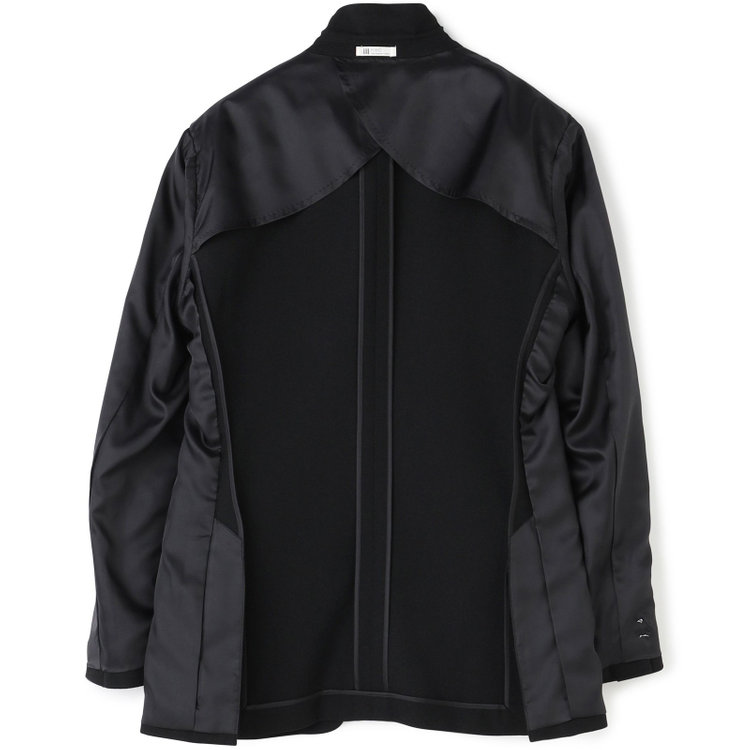 シルバーライン 【CLASSICO TAPERED】【秋冬】2釦ジャケット/ブラック/4S SUSTAINABILITY&ECOLOGY FABRIC 黒