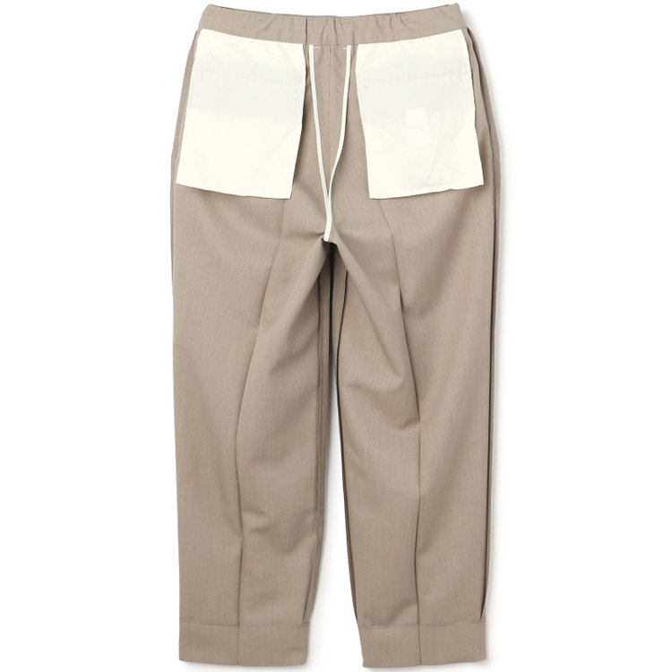 ブラックライン 「TailoredCasual」【春夏】バレルパンツ/ブラウン/※裾上げ済仕様 その他