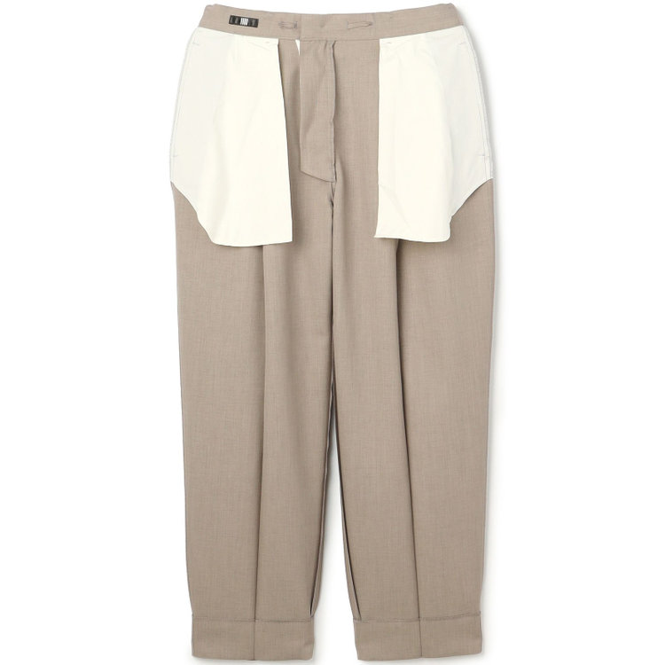 ブラックライン 「TailoredCasual」【春夏】バレルパンツ/ブラウン/※裾上げ済仕様 その他