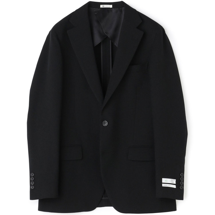 シルバーライン 【CLASSICO TAPERED】【秋冬】2釦ジャケット/ブラック/4S SUSTAINABILITY&ECOLOGY FABRIC 黒