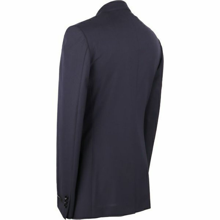 スーツセレクト 【WEB限定/OUTLET】【SLIM TAPERED_2】【年間】スペアパンツ付き/2釦シングルスーツ 0タック/ネイビー×ソリッド/THE RECRUIT STYLE/SHOWER CLEAN ネイビー系(紺)