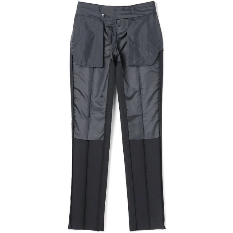 ブラックライン 【KSW】【年間】2釦シングルスーツ 0タック/ブラック×シャドーストライプ/ウォッシャブルパンツ※裾上げ必要 黒