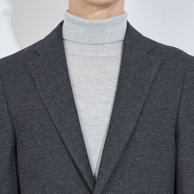 シルバーライン 【CLASSICO TAPERED】【秋冬】2釦シングルジャケット/グレー/4S SUSTAINABILITY&ECOLOGY FABRIC グレー濃色