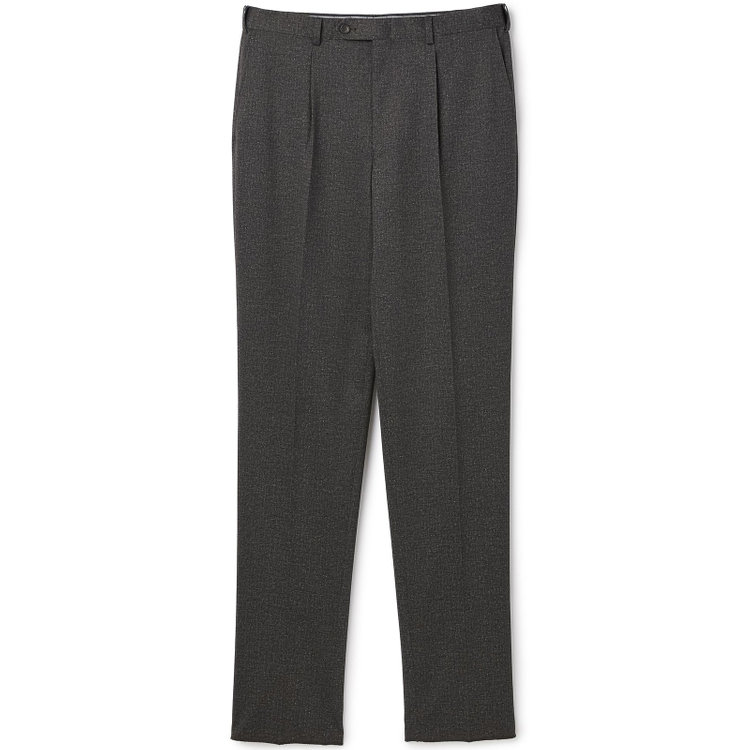 シルバーライン 【5DAYS CLOSET】【RBC】【秋冬】1タックテーパードパンツ セットアップ対応/ チャコール×カルゼ調ジャージ生地×プリントデニム /ウエストムーブ / ウォッシャブル ※裾上げ必要 黄淡色