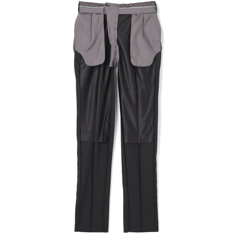 シルバーライン 【CLASSICO TAPERED】【年間】【結婚式対応可】2釦シングルフォーピーススーツ 1タック/ブラック＋コーディネートパンツグレー/両面ジレ/ウエストムーブ/4S SUSTAINABILITY&ECOLOGY FABRIC/※裾上げ必要 黒