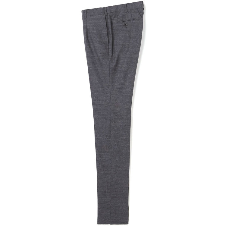 シルバーライン 【CLASSICO TAPERED】【年間】【結婚式対応可】2釦シングルフォーピーススーツ 1タック/ブラック＋コーディネートパンツグレー/両面ジレ/ウエストムーブ/4S SUSTAINABILITY&ECOLOGY FABRIC/※裾上げ必要 黒