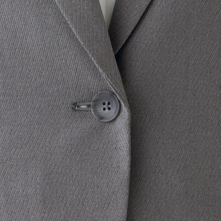 ブラックライン 【SKINNY】【年間】1釦シングルジャケット/グレー×シャドーツイル/ウォッシャブル グレー中間