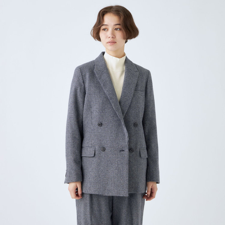 シルバーライン 【SL】【秋冬】ハイネック ニットセーター/ホワイト 白