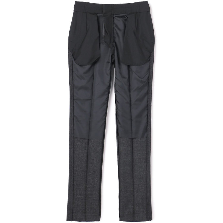 シルバーライン 【CLASSICO TAPERED】【春夏】3釦段返りシングルスーツ 2タック/グレー/パッチポケット/ウエストムーブ/MARZOTTO/※パンツ裾直し必要 グレー濃色