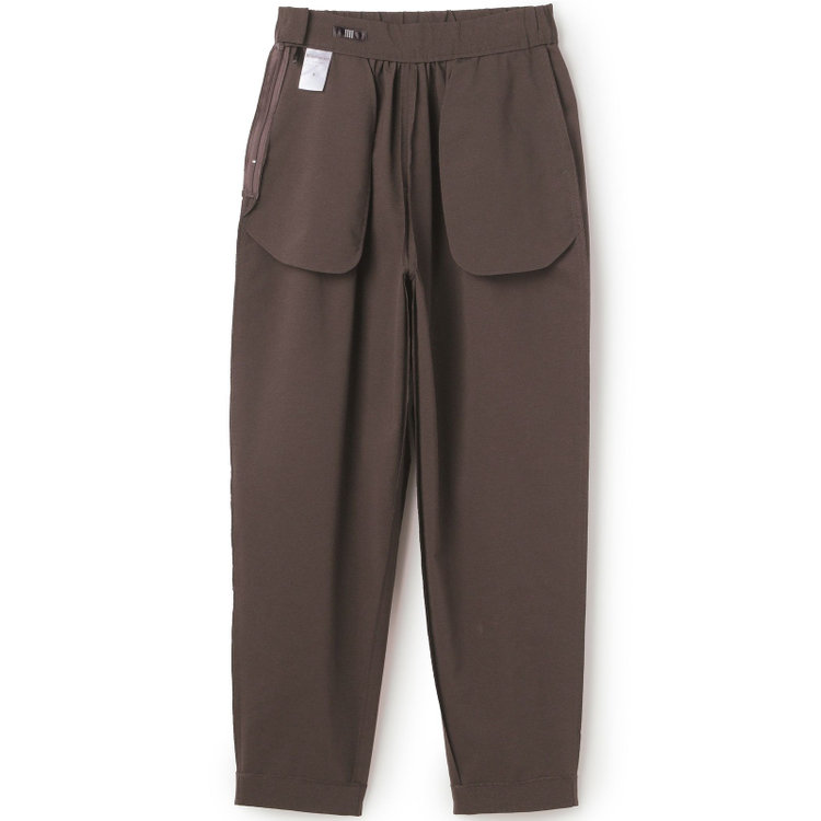 シルバーライン 【BL】【春夏】パンツ/ブラウン/ジャージー素材//※裾上げ済み仕様 茶中間