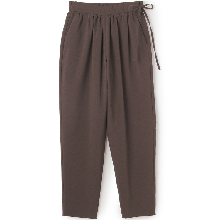 シルバーライン 【BL】【春夏】パンツ/ブラウン/ジャージー素材//※裾上げ済み仕様 茶中間