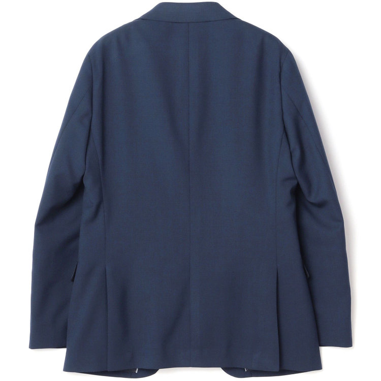 SUIT SELECT　アウトレット 【WEB限定/OUTLET/汚れ・キズ等有】【CLASSICO TAPERED】【秋冬】スペアパンツ付き/2釦シングルスーツ 1タック/ネイビー×ソリッド/ウォッシャブル/※裾上げ必要※スラックス汚れ 紺中間