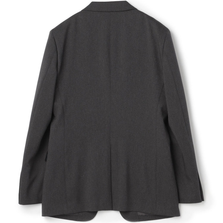 ブラックライン 【SLIM TAPERED_2】【年間】2釦シングルスーツ 0タック/グレー/ウエストシャーリング/4S/※パンツ裾上げ済仕様 グレー濃色