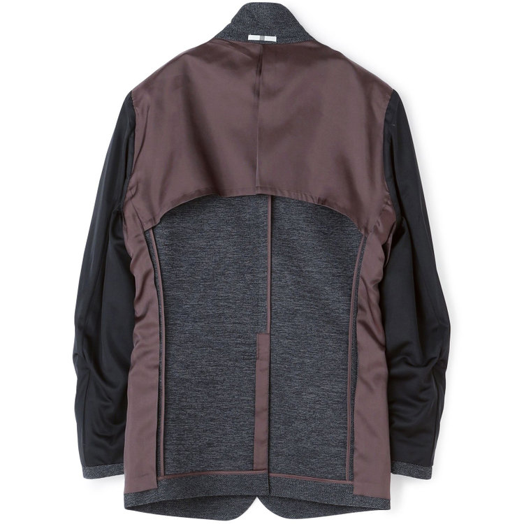 シルバーライン 【CLASSICO TAPERED】【秋冬】2釦シングルジャケット/グレー/4S SUSTAINABILITY&ECOLOGY FABRIC グレー濃色