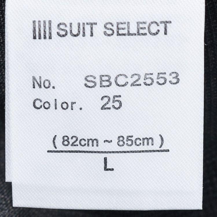 ブラックライン 【SLIM TAPERED】【春夏】0タックテーパードパンツ/グレー×チェック/ウエストシャーリング/ウォッシャブル/4S SUSTAINABILITY&ECOLOGY FABRIC/※裾上げ済仕様 グレー濃色