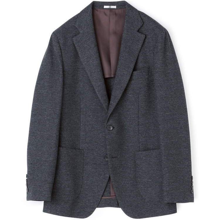 シルバーライン 【CLASSICO TAPERED】【秋冬】2釦シングルジャケット/グレー/4S SUSTAINABILITY&ECOLOGY FABRIC グレー濃色