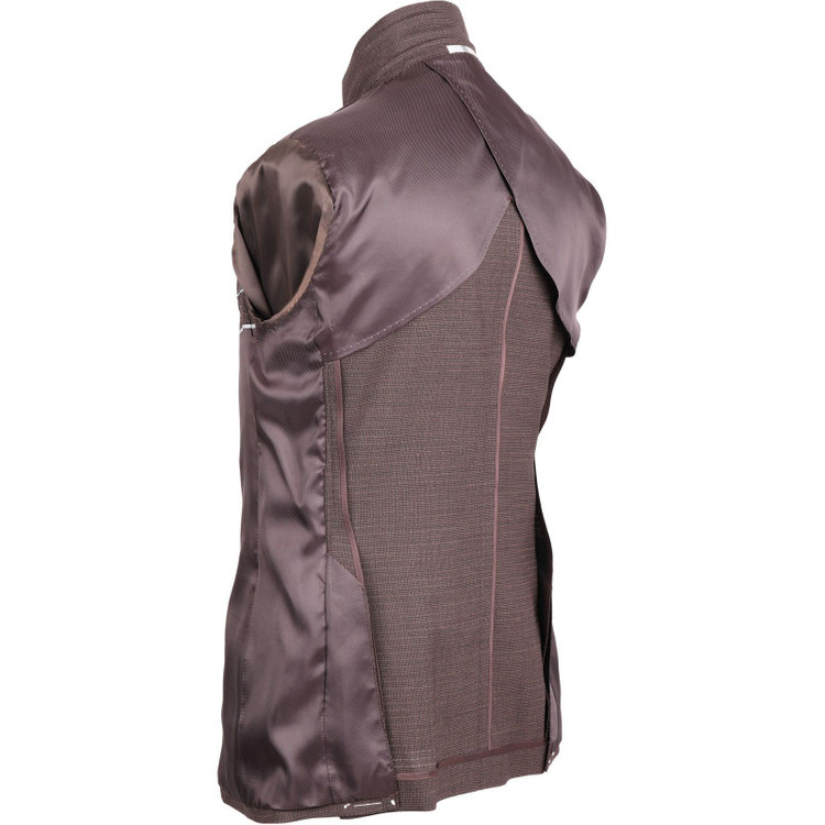 スーツセレクト 【WEB限定/OUTLET】【CLASSICO TAPERED】【春夏】スペアパンツ付き/2釦シングルスーツ 1タック/ブラウン×チェック/ウエストシャーリング/4S SUSTAINABILITY&ECOLOGY FABRIC ブラウン系(茶)