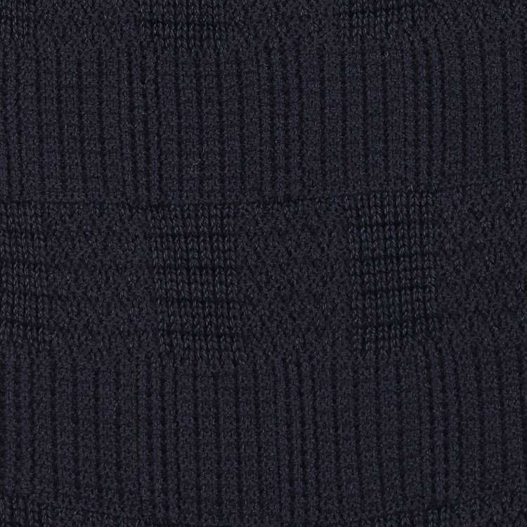 スーツセレクト 【発送在庫あり】ソックス/ネイビー×シャドーチェック 紺中間