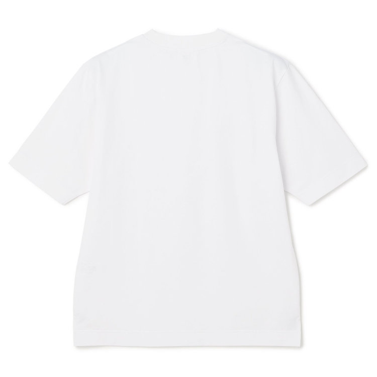 シルバーライン 【SILVER LINE】【半袖】ホワイト / クルーネック/ 酷暑対策Tシャツ「FREEZETECH 氷撃」冷感PRINT 白
