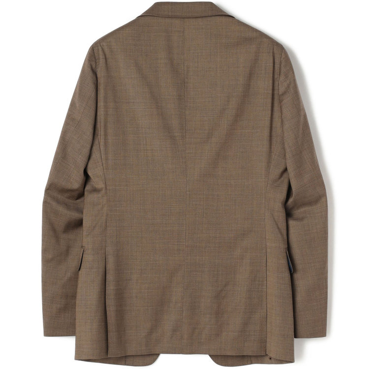 シルバーライン 【CLASSICO TAPERED】【春夏】2釦シングルスーツ 1タック/ブラウン/ウエストムーブ/REDA ACTIVE/NEW ZEALAND MERINO/SHOWER CLEAN/※パンツ裾上げ済仕様 茶淡色