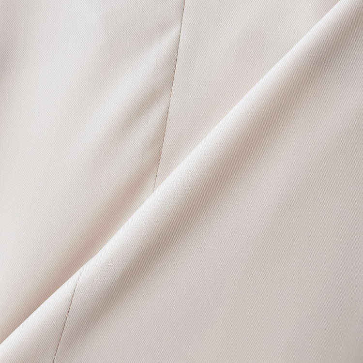 SUIT SELECT　アウトレット 【WEB限定/OUTLET/汚れ・キズ等有】【SL】【春夏】ノーカラー七分袖ジャケット/ライトグレー/ウォッシャブル グレー淡色
